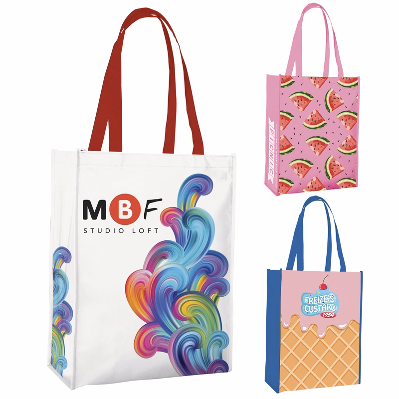 Universal Source® Laminated Non-Woven Portrait Tote