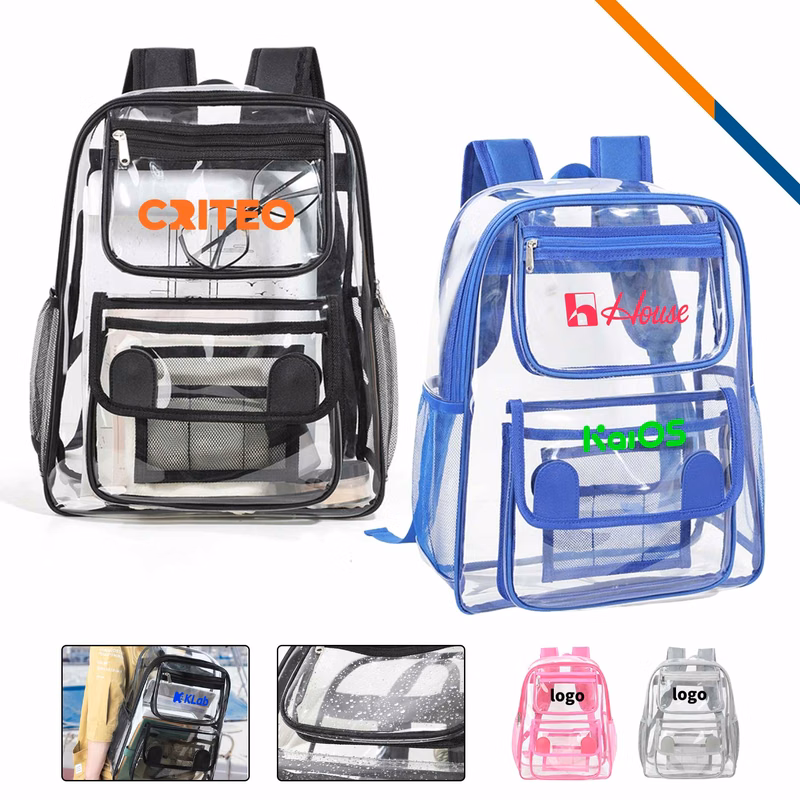 SeeHold PVC Clear Backpack