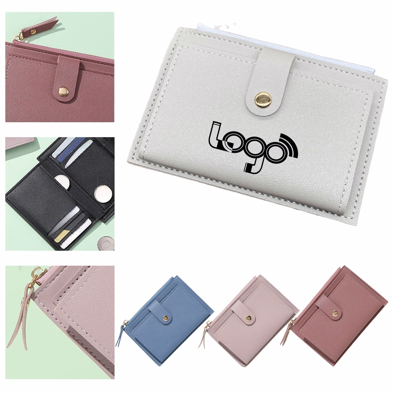 Pastel PU Leather Women's Wallet