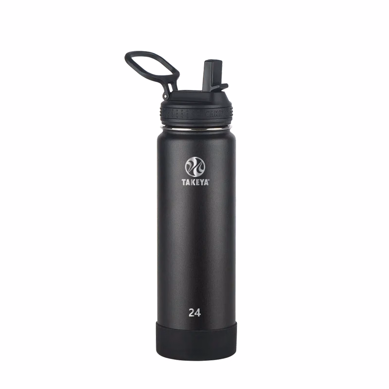 Takeya 24 oz Actives Water Bottle With Straw Lid