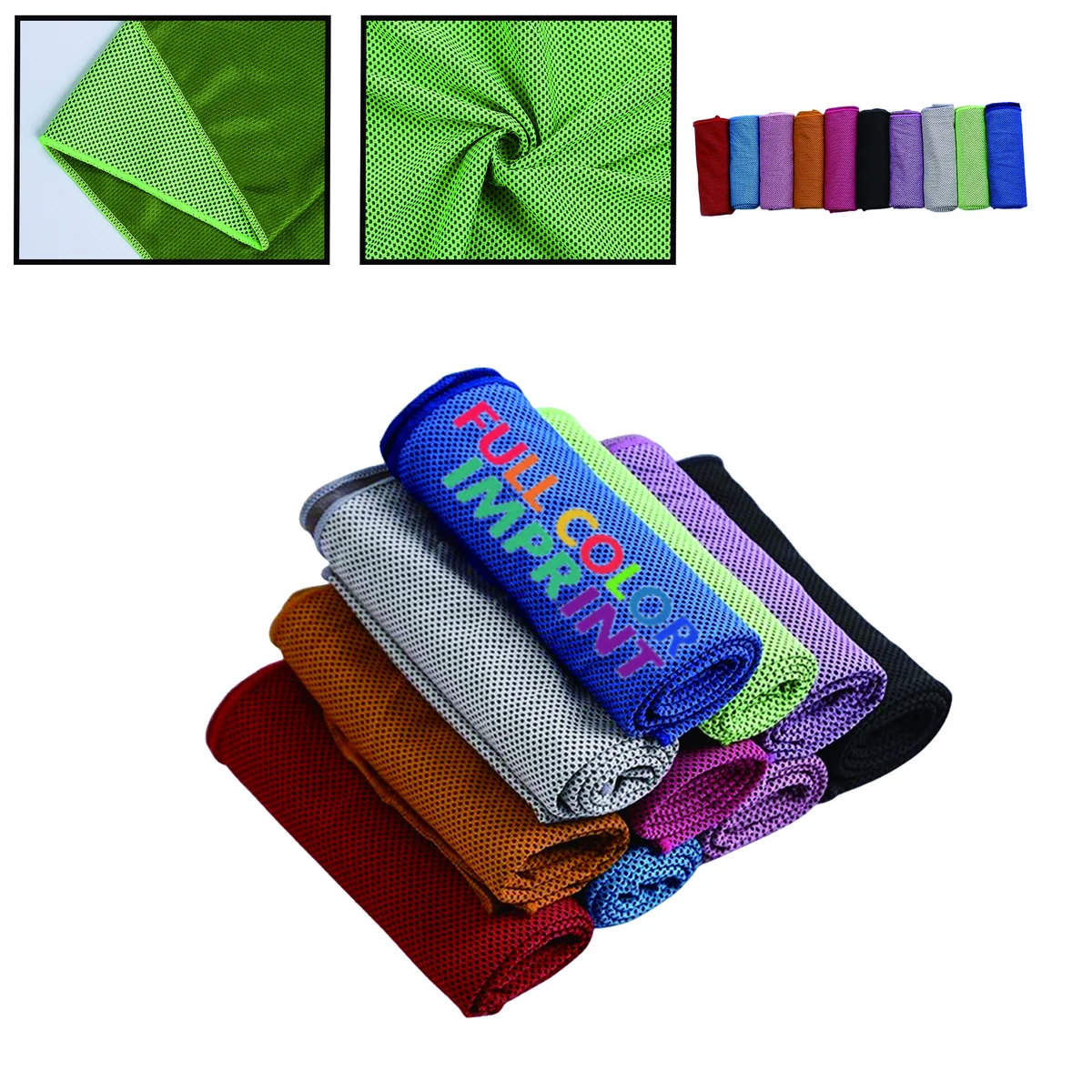MOQ50 Full Color Sport Cooling Quick-dry Towel 1