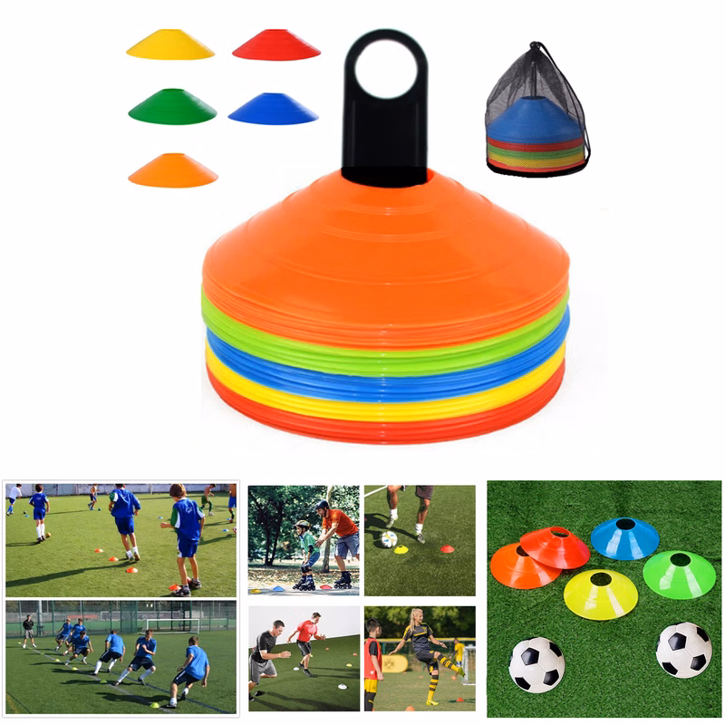 Soccer Cones (50 Pcs) Disc Cone