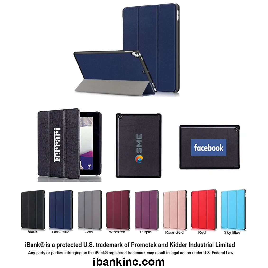 iBank ® Smart Cover Case for iPad 11" (A16) 11th/10th 10.9" (2025/2022) 1