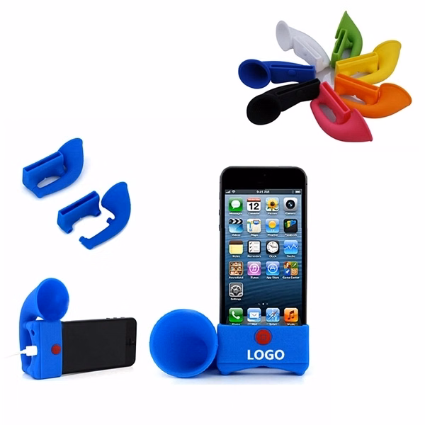Silicone Cellphone Speaker Amplifier