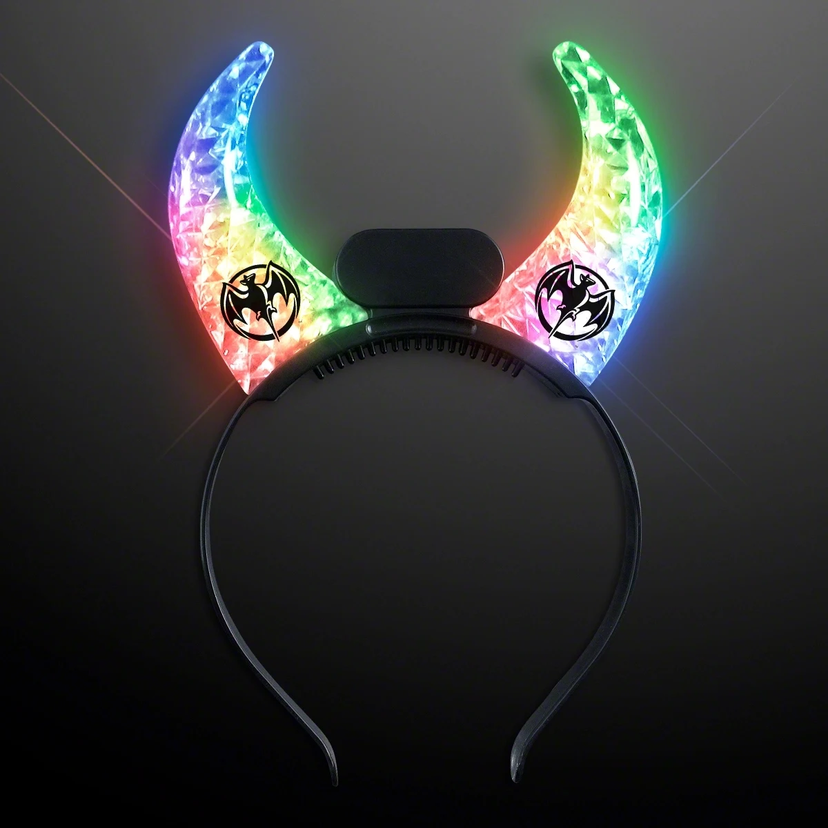 Color changing LED devil horns 1