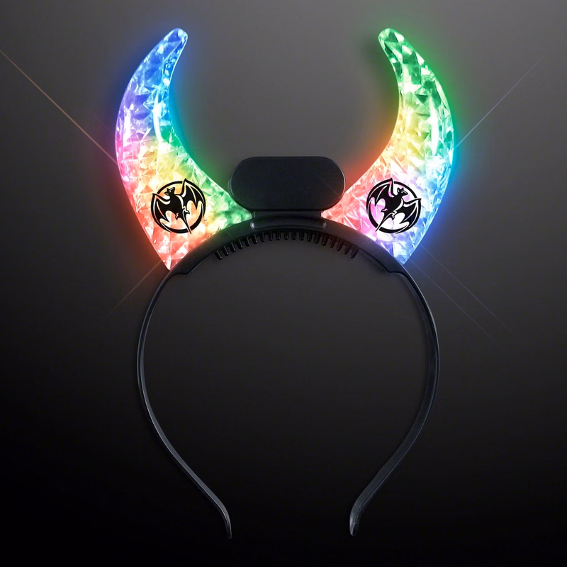 Color changing LED devil horns