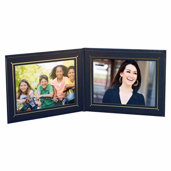 5" x 7" Landscape or Bookstyle Double Photo Frames