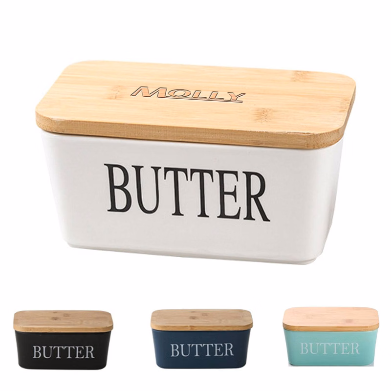 Ceremic Butter Dish with Lid