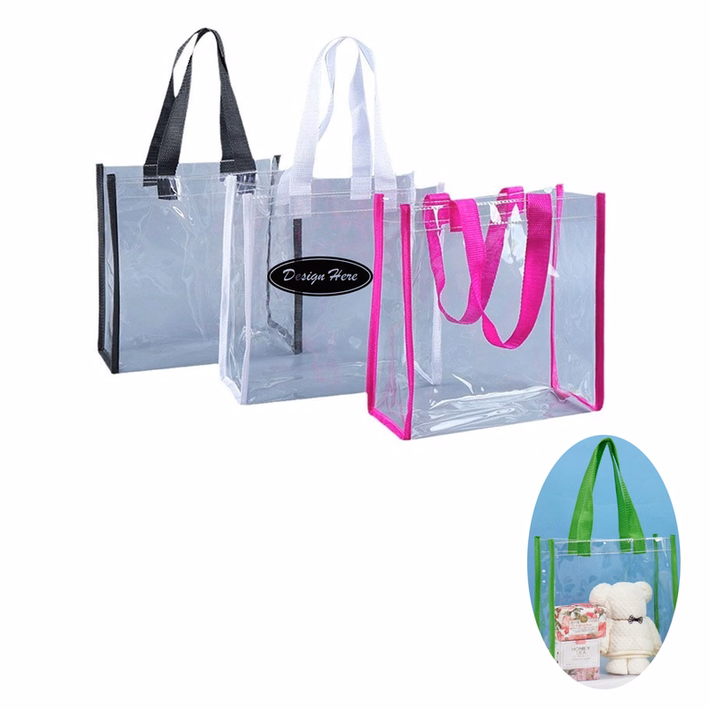 Transparent PVC Stadium-Approved Tote Bag