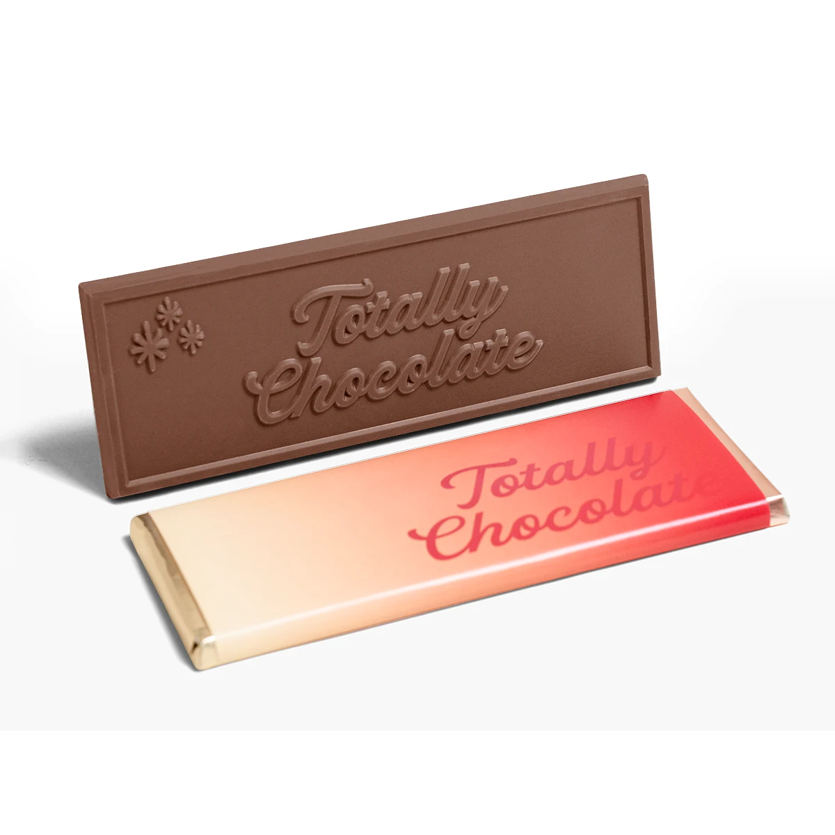 2"x 5" Brand Impact Custom Chocolate Wrapper Bar 1