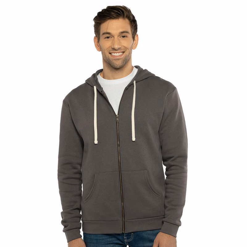 Unisex Santa Barbara Full-Zip Hoodie Sweatshirt - 9602