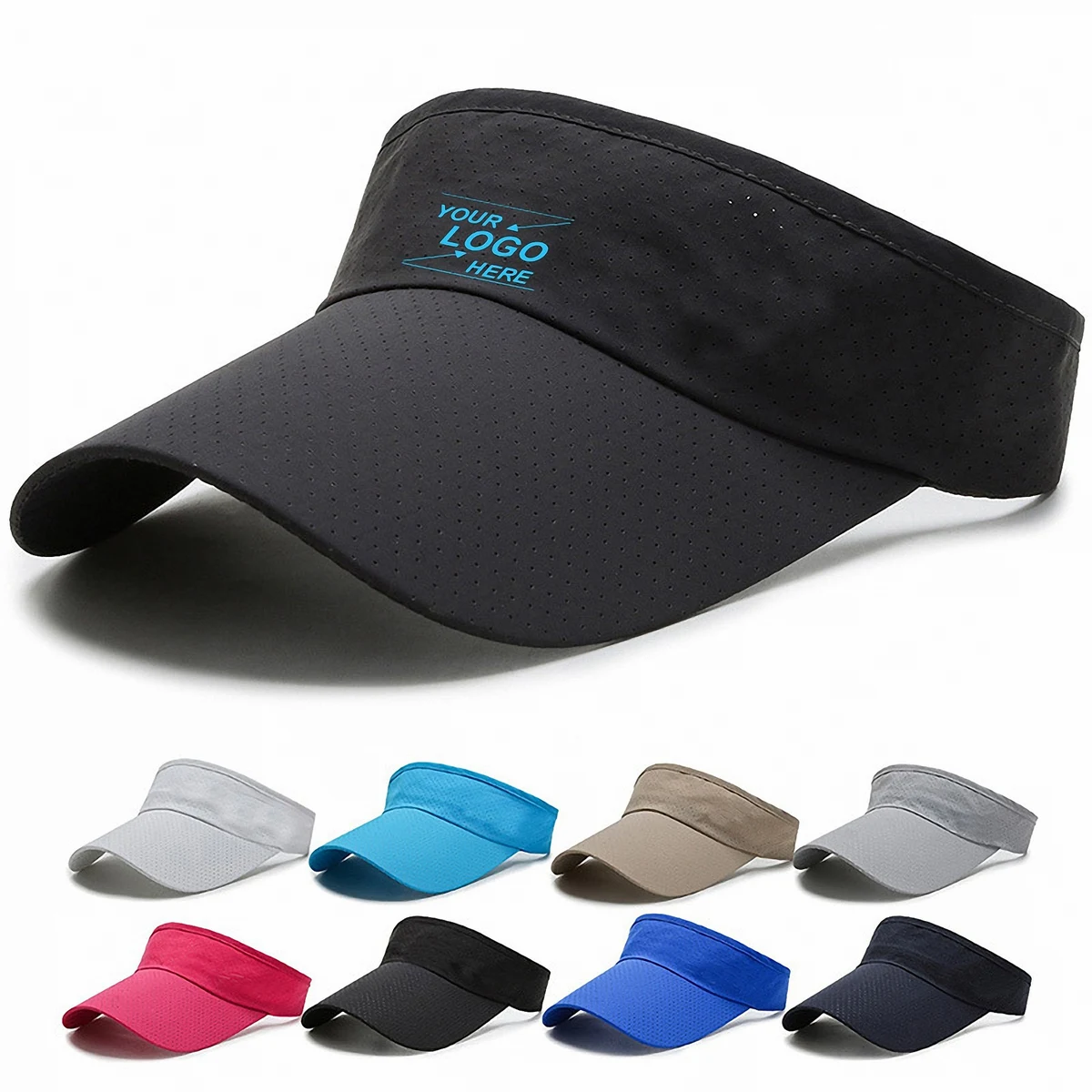 Custom Athletic Sun Visor Caps 1