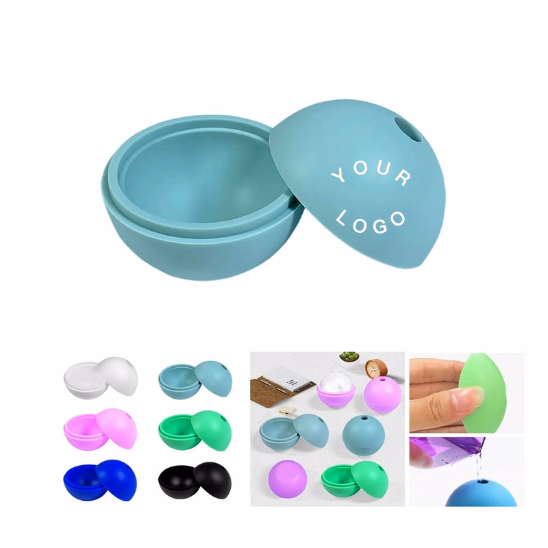Easy Release Silicone Ice Ball Tray for Beverages