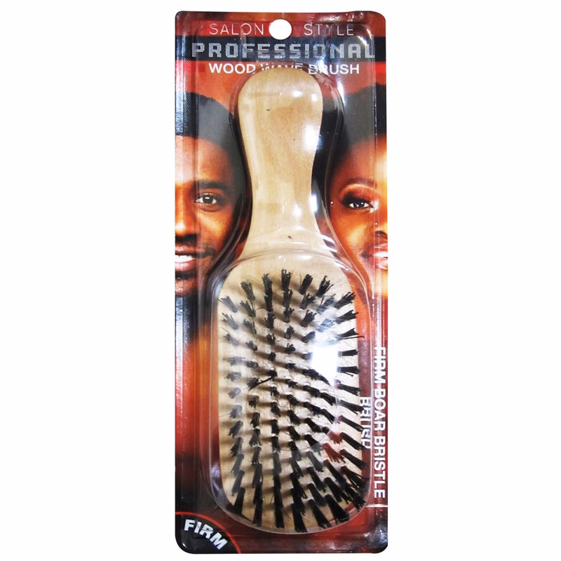 Firm Boar Bristle Hair Brushes - Wooden Handle