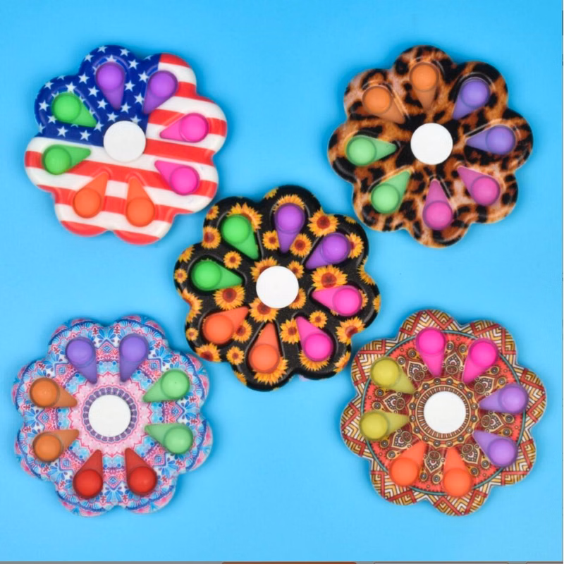 Push Pop Colorful Bubble Sensory Fidget Toy