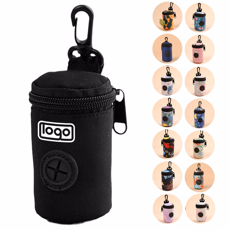 Portable Dog Waste Bag Holder for Outdoor Pet Training