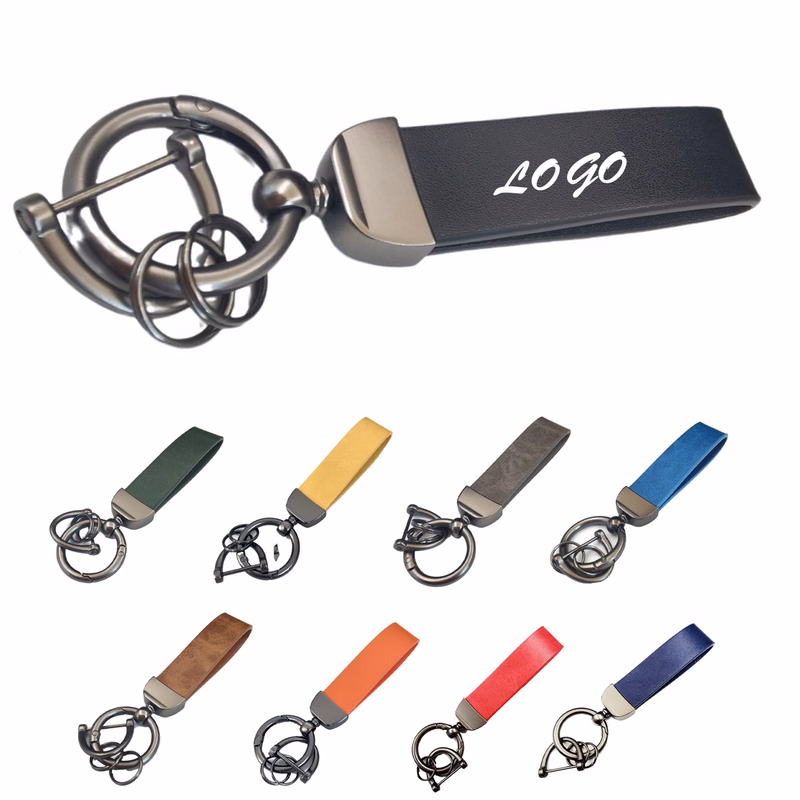 PU Car Key Holder Keychain