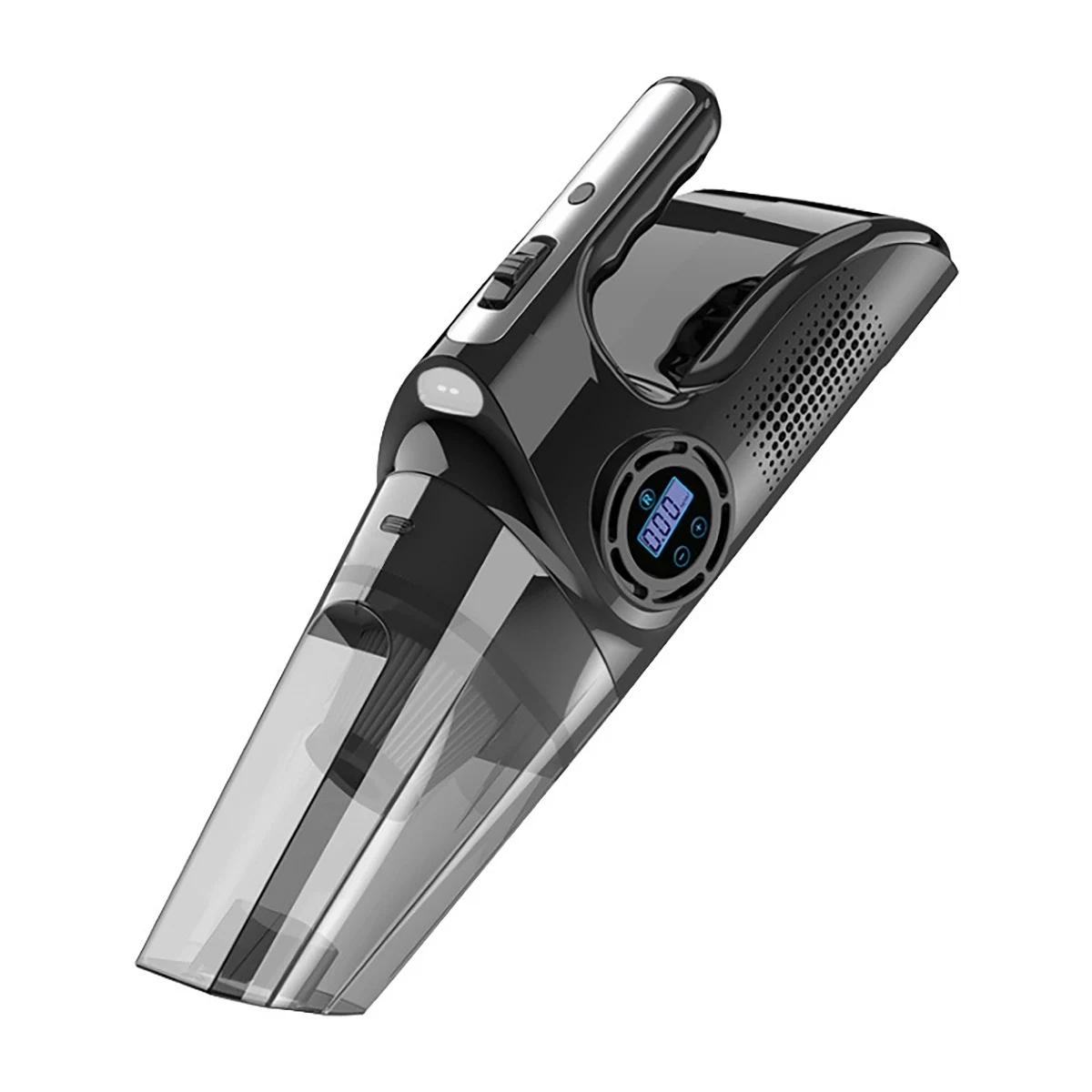 Car Vacuum Cleaner With Digital Air Compressor Pump 1
