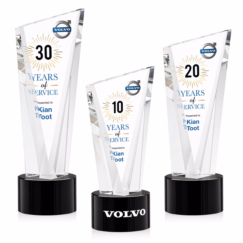 Plymouth VividPrint™ Award on Marvel Base - Black