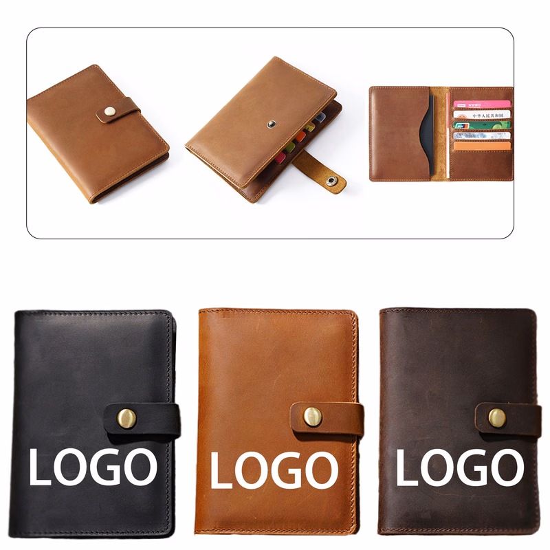 Genuine Leather Passport Cover