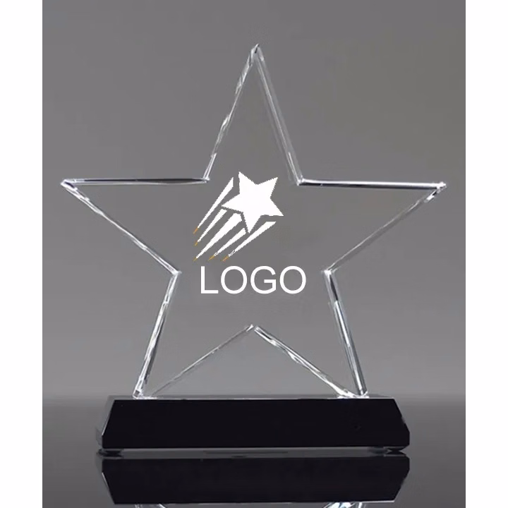 Crystal Star Award - Black Base