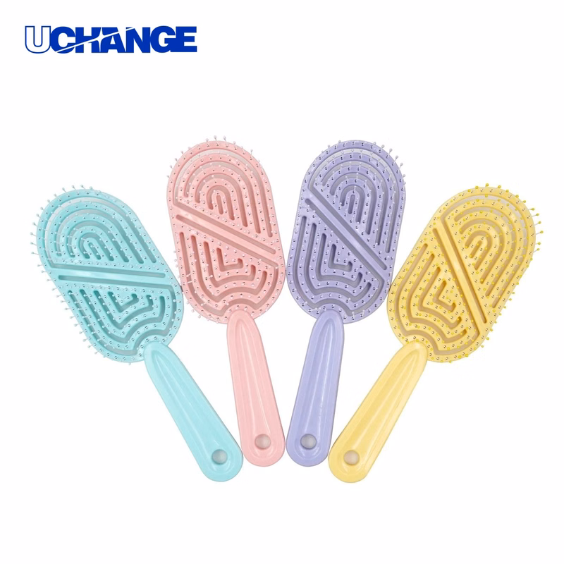 Hair Large Curved Bristle Dry Hair Comb Tool