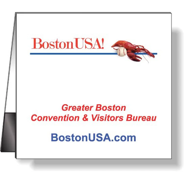 Plastic Magnetic Bookmark (1.875"x2"), Full Colour, No Bleed Edge 1