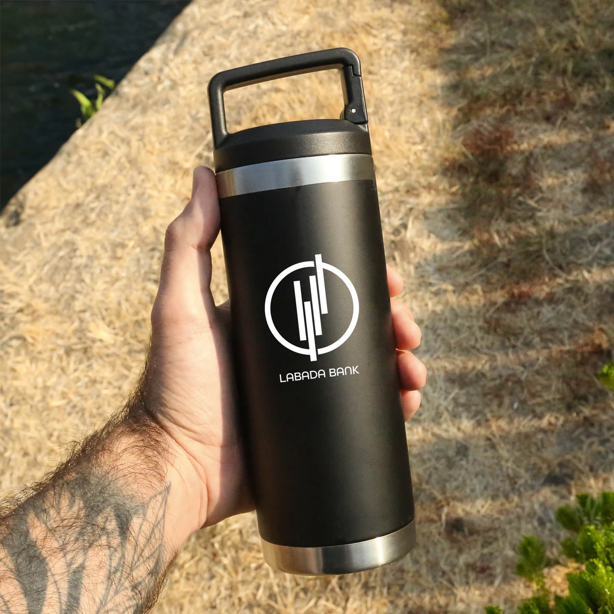 Everglades Clip Bottle, custom water bottle with logo imprint 1