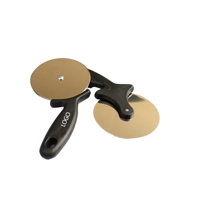 Long Handle Stainless Wheel Pizza Cutter 1