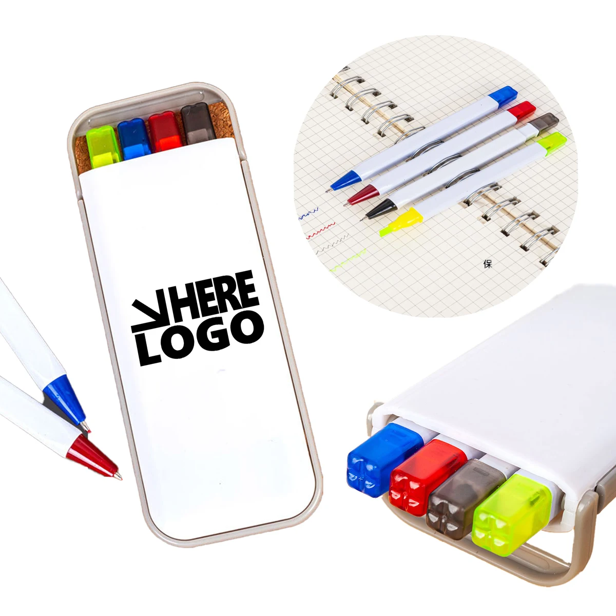 MOQ 20 4 In 1 Stationery Set Go Back School 1