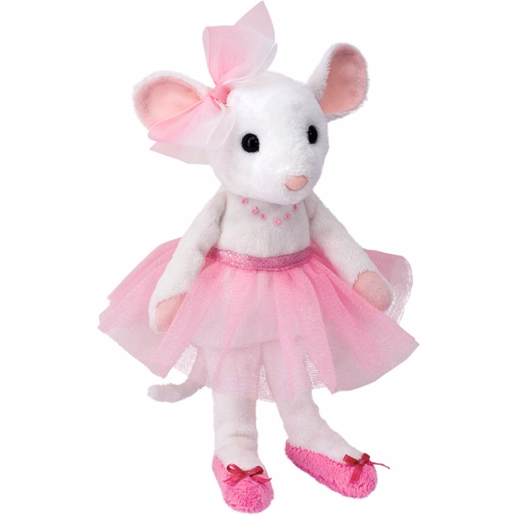Petunia Ballerina Mouse Stuffed Animal