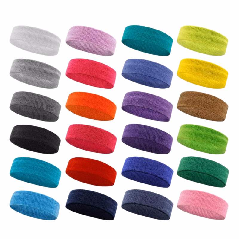 Moisture-Wicking Athletic Sweatband