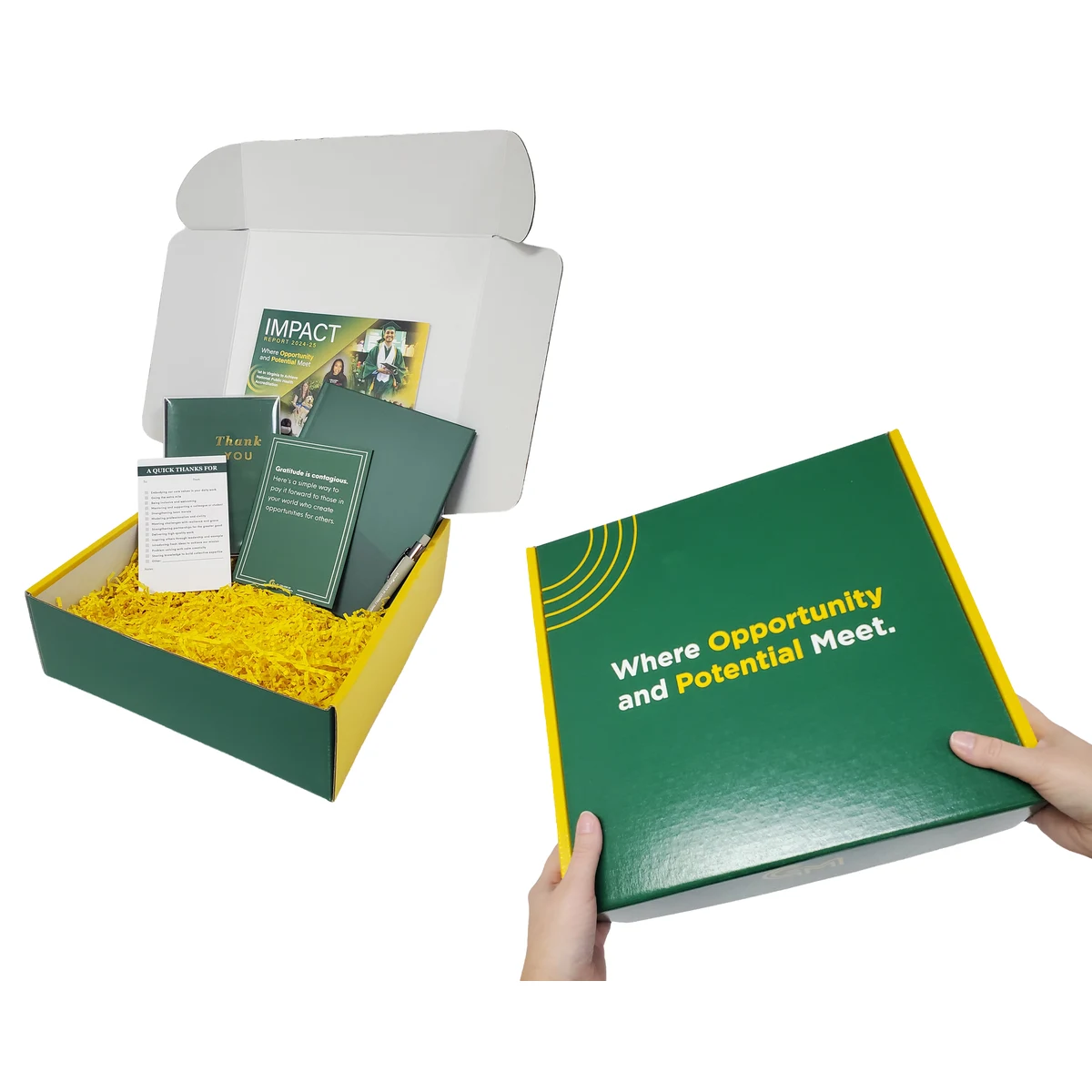 12" x 12" x 4" - E-Flute Outside Tuck Box 1