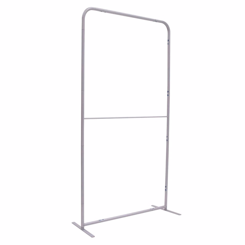 4'W x 90"H EuroFit™ Straight Wall Hardware
