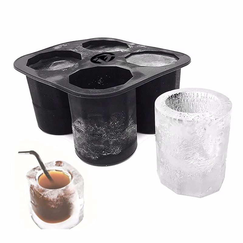 1 Oz. Silicone Shot Glass Ice Molds