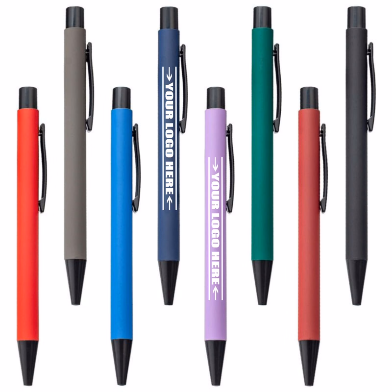 1.0 Bullet Shape Aluminum Penholder Capless Ballpoint Pen