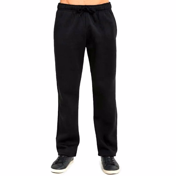 Men's Fleece Sweatpants Black Small