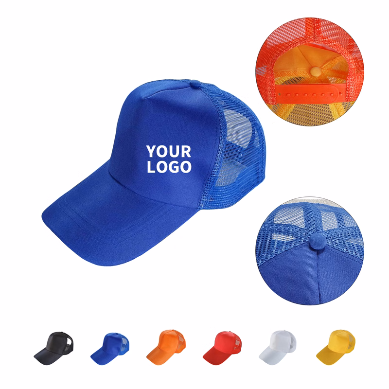 Five Panel Trucker Mesh Back Cap 22.9 To 25.2"
