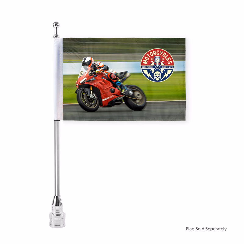 15" Standard Motorcycle Poles