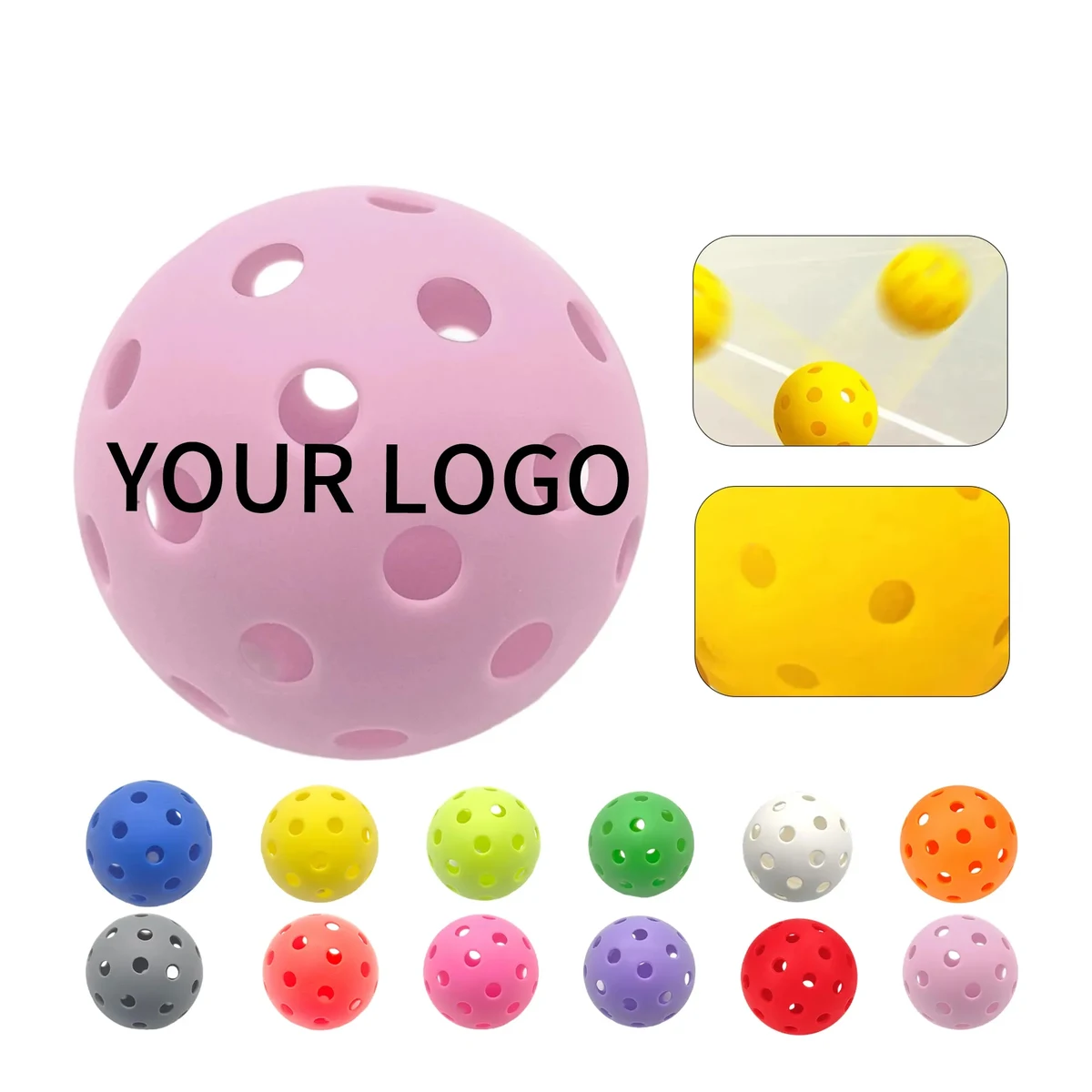 3 Inch Pickleball PE Material with Ventilation Holes 1