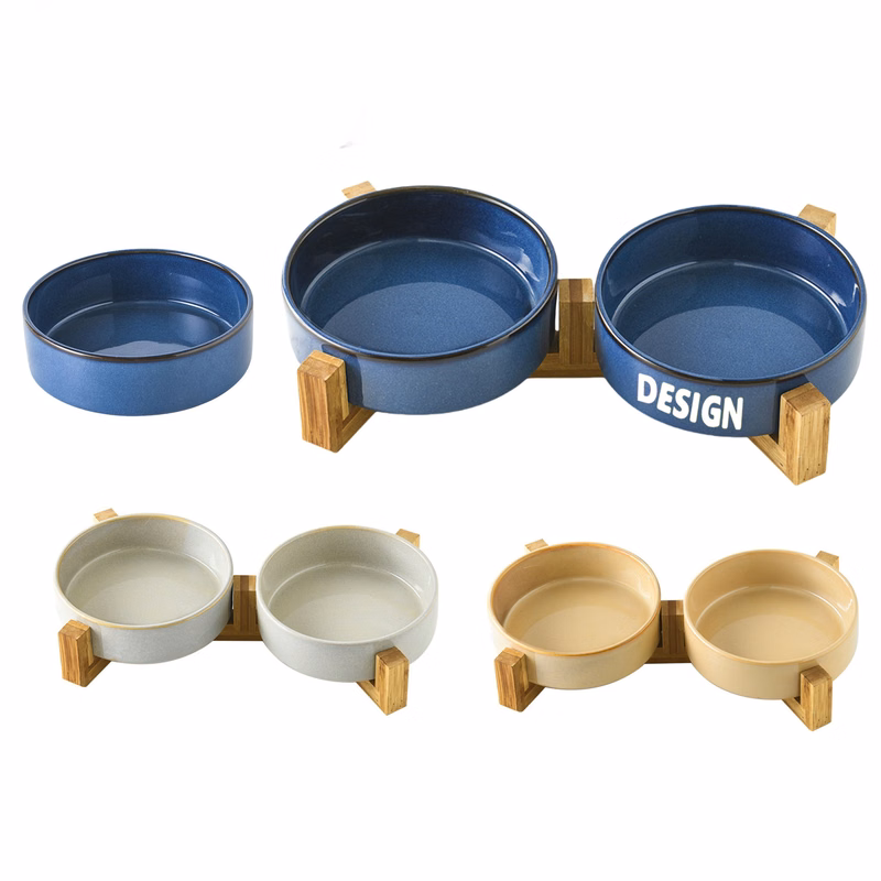 Pet Simple Double Bowl