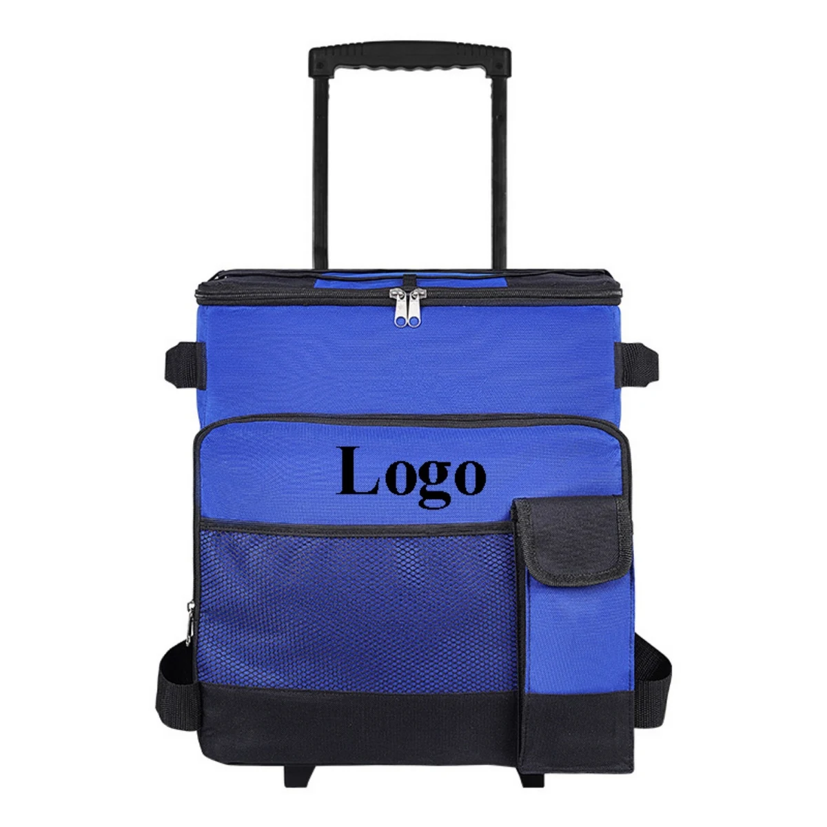 Insulated Soft Cooler Bag with Wheels and Handle 1