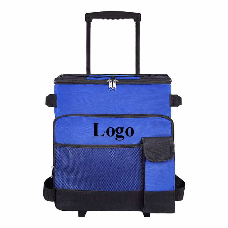 Insulated Soft Cooler Bag with Wheels and Handle