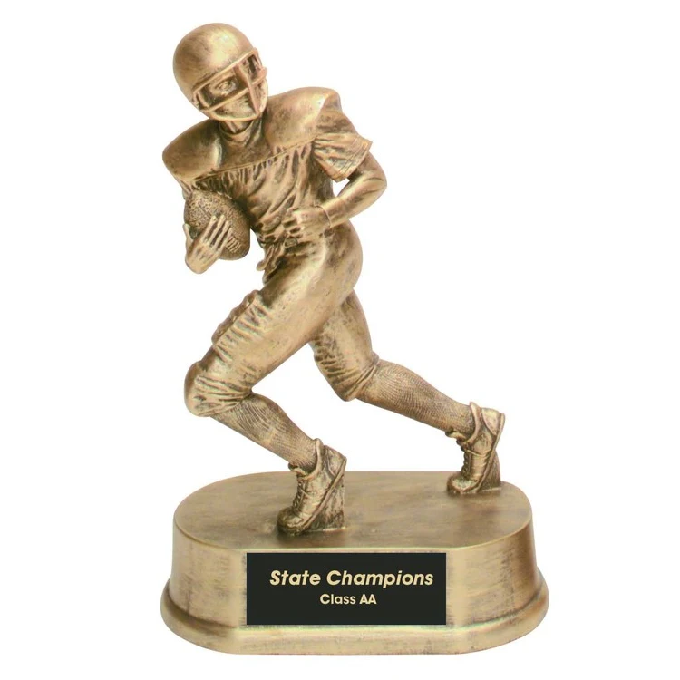 Football Antique Gold Figure Award 1