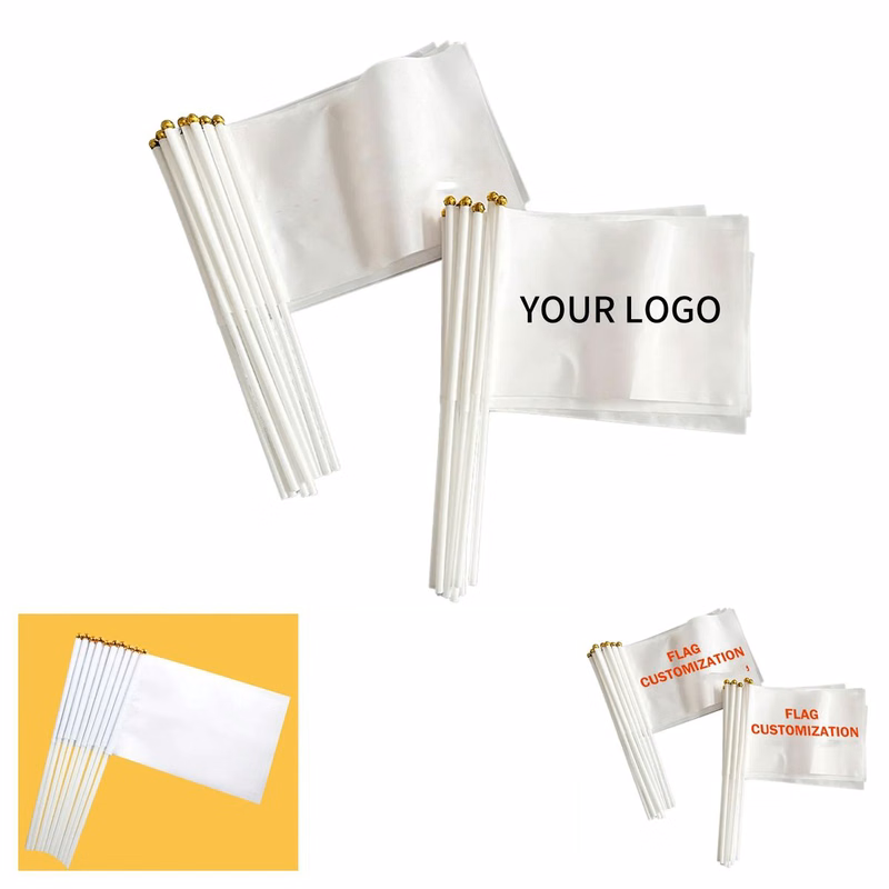 Lightweight Polyester Mini Hand Flag