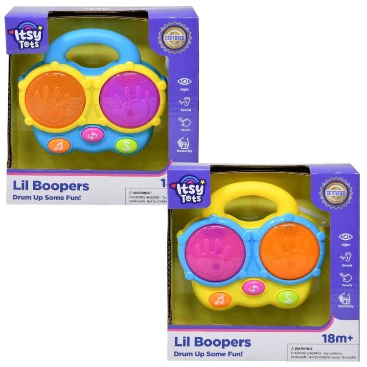Itsy Tots Baby Mini Musical Hand Drum 1