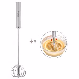 13 Inch Stainless Steel Press Spin Whisk