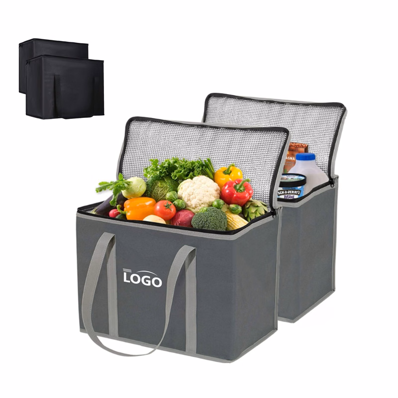 Portable Non-Woven Thermal Grocery Bag