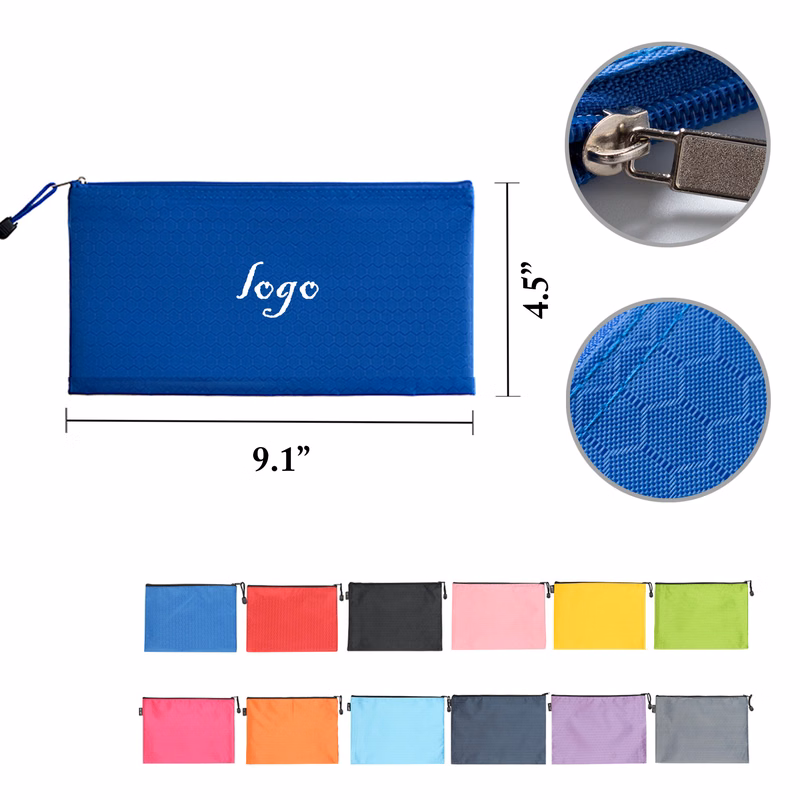 MOQ50 Thick Oxford Football Zipper Bag Waterproof Pattern