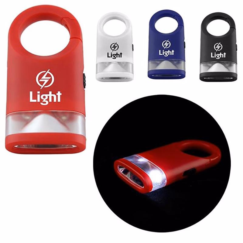 Light with Carabiner holder Clip
